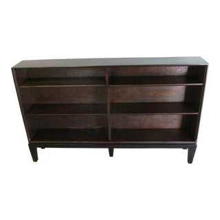 Vintage 1950s Custom Made Modernist Style Bookcase For Sale