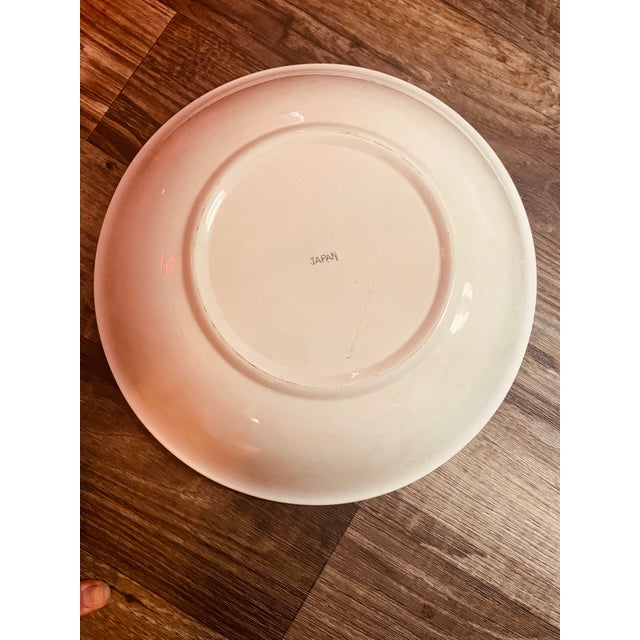 Mid-Century Modern Vintage Italian Pottery, Fruit-Themed Pasta Bowl/Serving Bowl - Stamped For Sale - Image 3 of 4