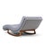 Mid 20th Century Adrian Pearsall for Craft Associates Mid Century Walnut Rocking Wave Chaise Lounge Chair For Sale - Image 5 of 9