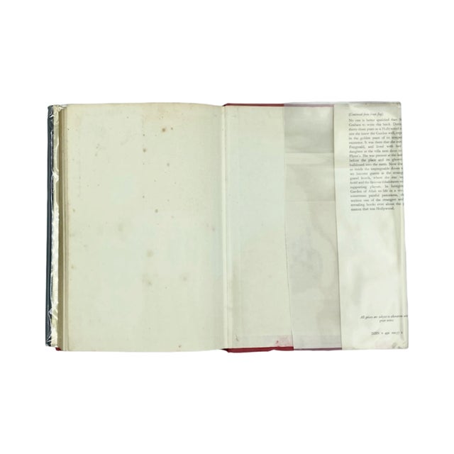 Paper The Garden of Allah by Sheilah Graham 1971 Hardcover Book Hollywood Hotel Uk Ed. For Sale - Image 7 of 12