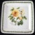 Portmeirion Botanic Garden Square Dinner Plate - Teasing Georgia Measures 10 1/4" square x 2" high