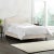 Contemporary Riley Bed in Talc Classic Linen, King For Sale - Image 3 of 6