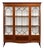 Edwardian Mahogany Inlaid Display Cabinet, 1910 For Sale