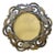 Late 20th Century Jay Strongwater Carmela Round Paisley Swarovski Crystal Picture Photo Frame For Sale