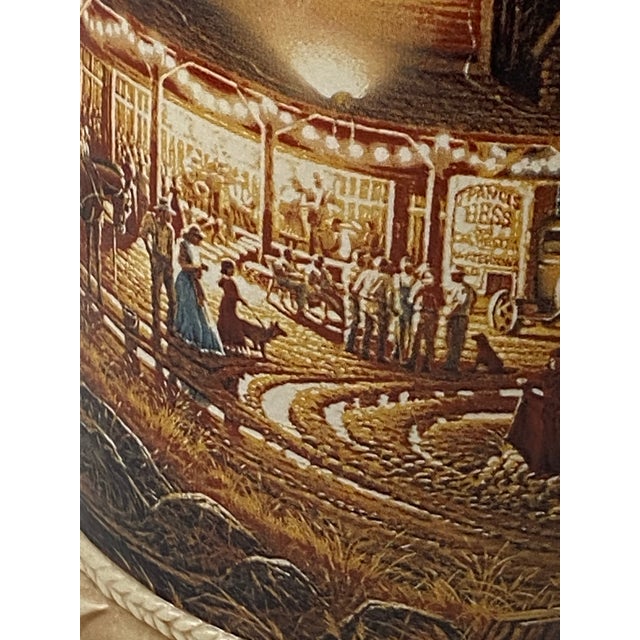 1980s 1980s Terry Redlin "Harvest Moon Ball" Collectible Beer Stein For Sale - Image 5 of 12