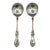 Pair of Reed & Barton Sterling Silver Cream Soup Spoons For Sale