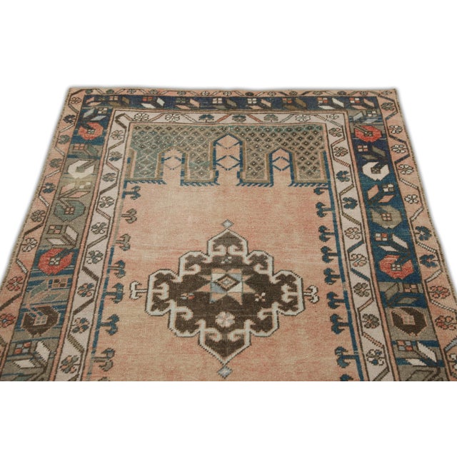 Vintage Turkish Rug 3'11" x 6'2" For Sale - Image 4 of 6