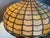 Glass Antique Tiffany Studios Style Bronze Glass Lamp Numbered For Sale - Image 7 of 11
