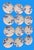 Royal Blue 1990s Tiffany & Co. Nature Bone China Tea Sets Collection Made in England - 24 Pieces For Sale - Image 8 of 11