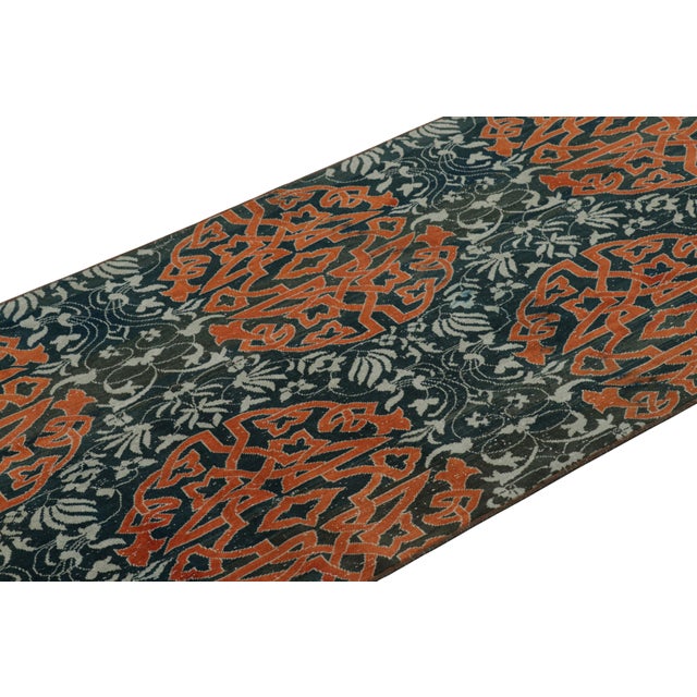 Made with hand-knotted wool in Turkey circa 1950-1960, this 3x6 vintage Hereke runner is from an exciting new curation...