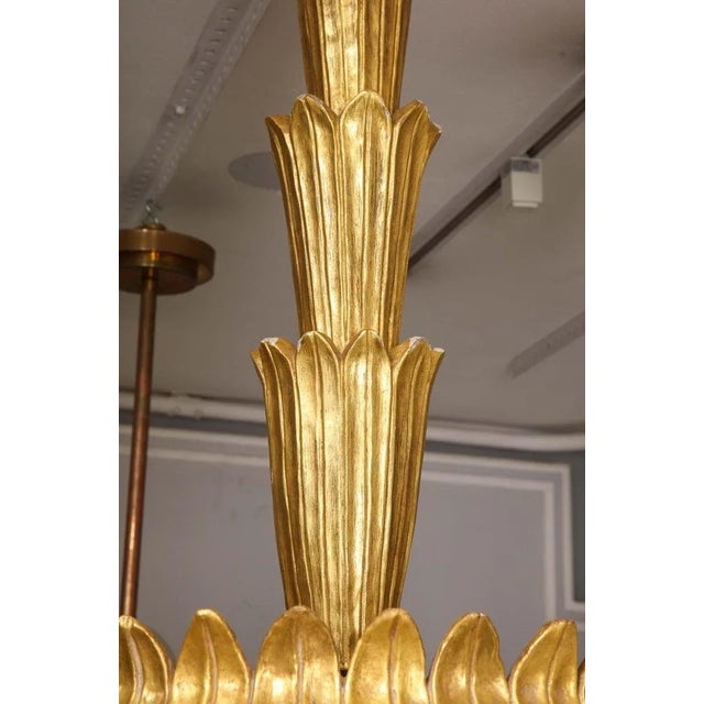Bespoke Giltwood Hand-Carved Fixture For Sale In New York - Image 6 of 12