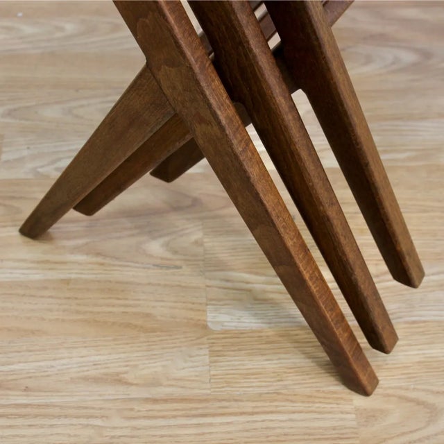 Brown 1960s Mid Century Walnut Nesting Tables by Bengt Ruda - Set of 3 For Sale - Image 8 of 10