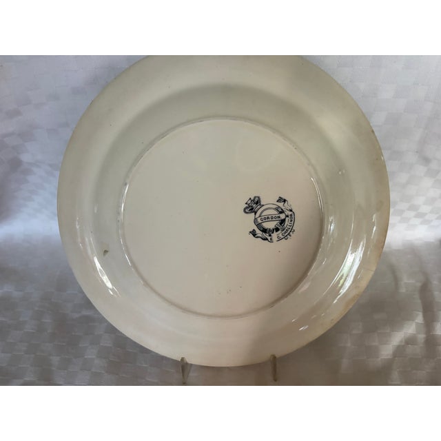 19th Century English Transferware Plate For Sale - Image 13 of 13