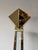 1980s Postmodern George Kovacs Brass & Glass Geometric Floor Lamp For Sale - Image 11 of 14