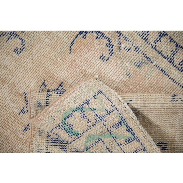 Textile Vintage Distressed Oushak Rug - 2'8" x 4'8" For Sale - Image 7 of 9