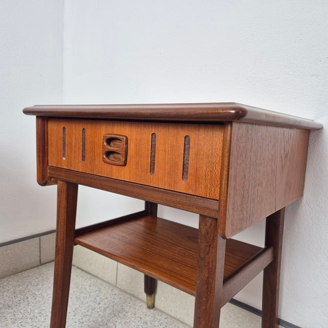1960s Norwegian Nightstands in Teak, 1960s, Set of 2 For Sale - Image 5 of 12