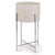 2020s Regina Andrew Bone Drum Table in Polished Nickel For Sale - Image 5 of 5
