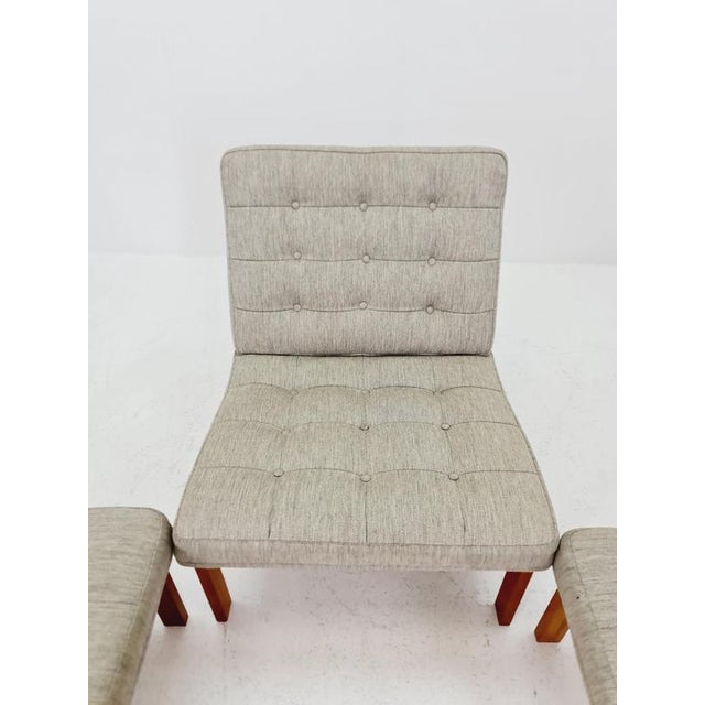 Mid-Century Danish Teak Lounge Chairs by Ole Gjerlov Knudsen and Torben Lind for France and Son, 1960s For Sale - Image 11 of 18