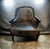 Wood Elevate Your Living Space With the Timeless Elegance of Leather Accent Chair Set. For Sale - Image 7 of 9