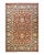 Red Mogul, One-of-a-Kind Hand-Knotted Area Rug in Red, 6' 1" x 8' 10" For Sale - Image 8 of 8