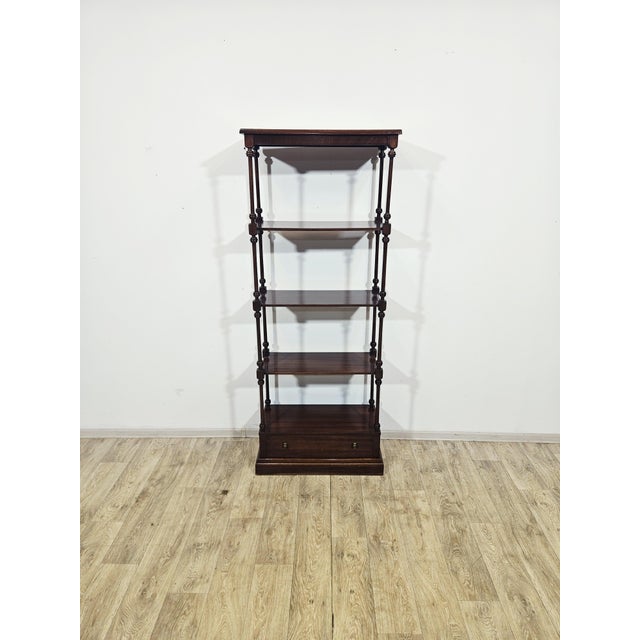 20th Century Classic Mahogany Shelf, England For Sale - Image 3 of 18