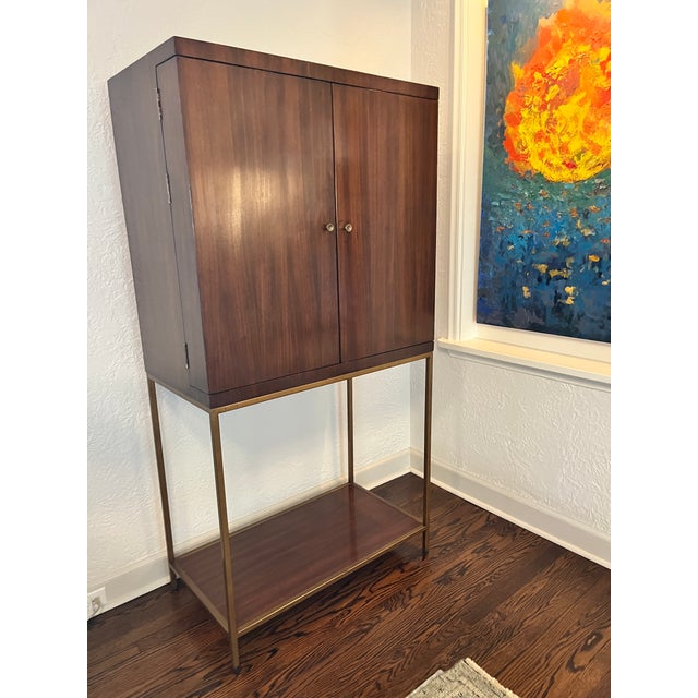Mid Century Style Bar Cabinet For Sale - Image 11 of 13