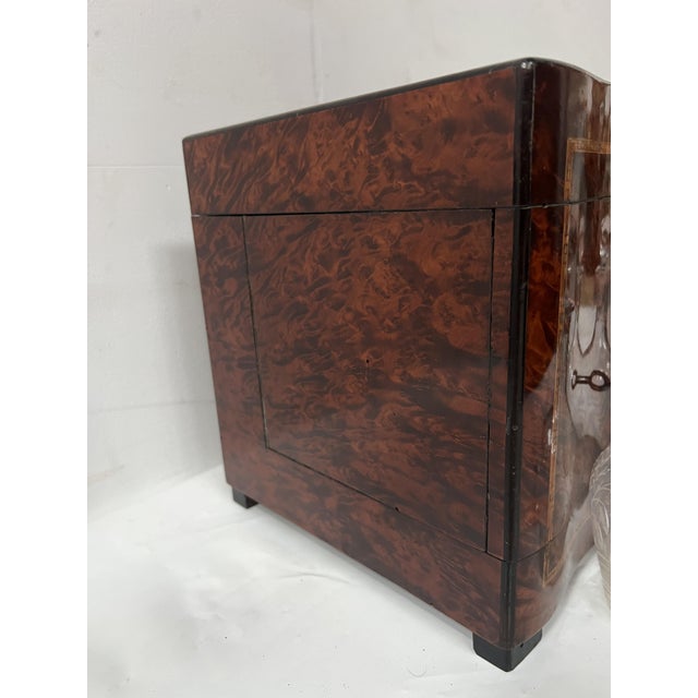 Amtique Boulle Liqueur Cabinet, 1800s For Sale - Image 16 of 17