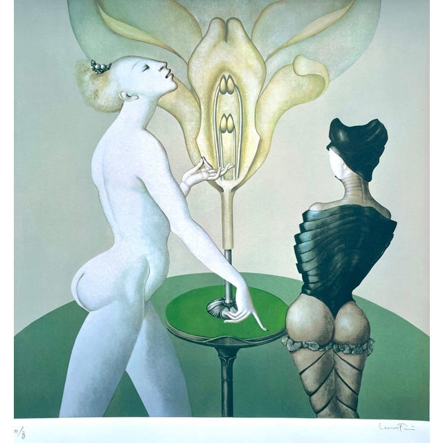 Leonor Fini, Figures, Original Serigraph, 1970s For Sale - Image 10 of 10