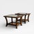 Chestnut Pair of Late Mid-Century Oak Side Tables With Smoked Glass Tops, Mid-Century Modern, 1970s For Sale - Image 8 of 18