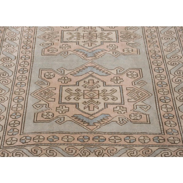 Turkish Vintage Anatolian Rug 6' x 7'10" For Sale - Image 4 of 10