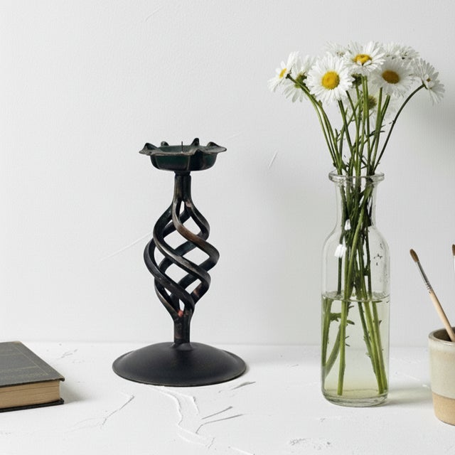 Embrace Nature’s Artistry: Light Up Your Home with the Pinecone Candlestick. Bring the rustic charm and intricate beauty...