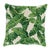 Schumacher Schumacher Tropical Leaf 22" Pillow in Green & Ivory For Sale - Image 4 of 4
