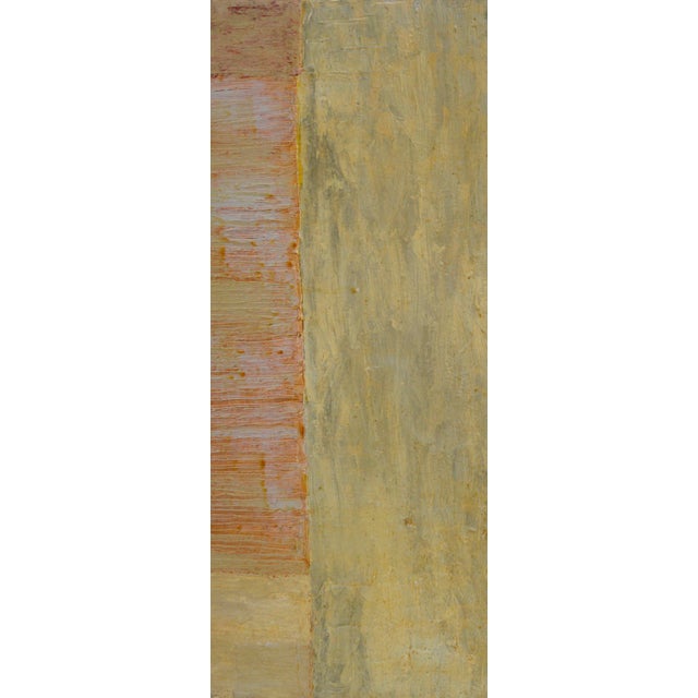 Abstract Expressionism Vintage Original Oil Painting "Suspension" by Michael Pauker For Sale - Image 3 of 4