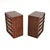 CFC Silkeborg Vintage Danish Bedside Tables by Henning Korch for Silkeborg, 1960s, Set of 2 For Sale - Image 4 of 11