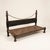 An antique charpai bench from the Swat Valley in northern Pakistan, hand carved in the chip carved tradition of the...