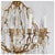 An elegant twelve arm chandelier featuring a gilt brass frame richly draped with faceted crystal pendants and drops. The...