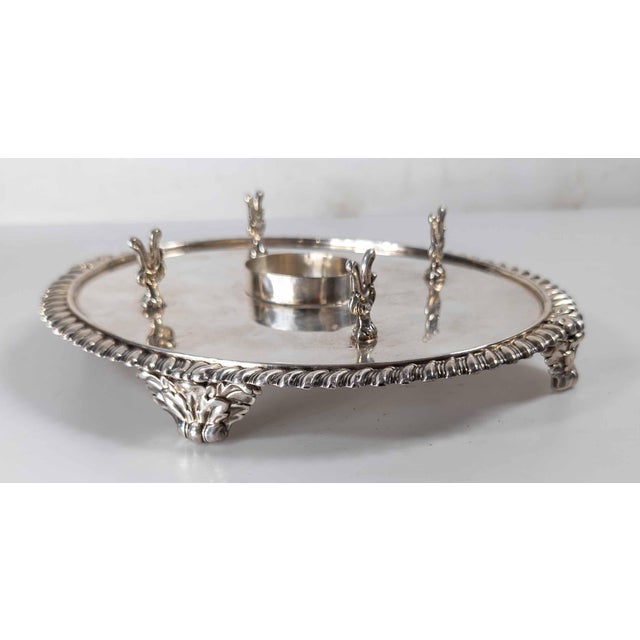 Metal 18th Century English Old Sheffield Silverplate Inkstand Standish by Matthe Boulton For Sale - Image 7 of 13