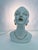 Italian Table Lamp with a Womans Head Made of Ceramic, 70s/80s Design, 1970s For Sale - Image 13 of 15