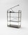 Contemporary Vintage Chrome-Plated Metal Shelving Units, 1970s, Set of 2 For Sale - Image 3 of 10