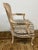 Wood Louis XV French Country Bergere Chair For Sale - Image 7 of 11