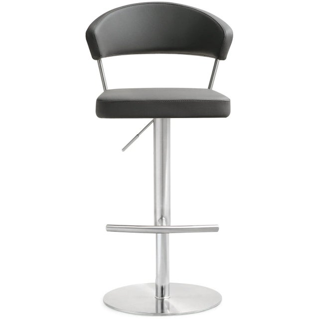 Cosmo Grey Steel Bar Stool For Sale - Image 4 of 12