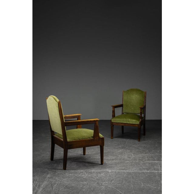 Vintage Armchair Set, 1920s For Sale - Image 9 of 14