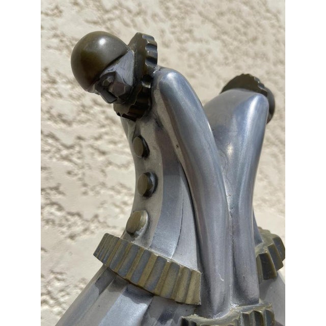 Art Deco Lamp from Pierrot and Pierrette For Sale - Image 3 of 13