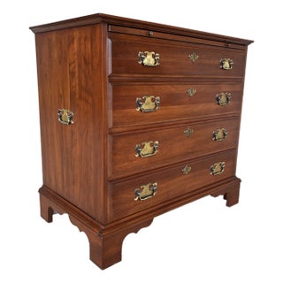 Pennsylvania House Cherry Georgian Style 4 Drawer Bachelor Chest For Sale