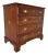 Pennsylvania House Cherry Georgian Style 4 Drawer Bachelor Chest For Sale