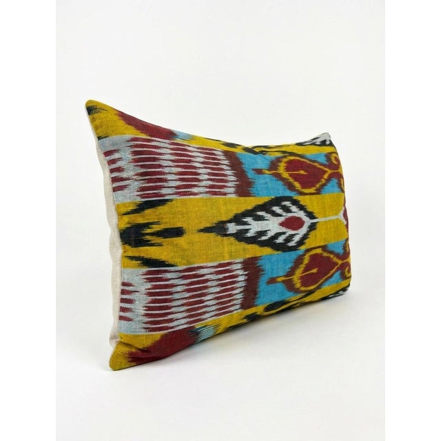 This beautiful 13'' x 19'' Silk Velvet pillow cover was made from authentic Uzbek handwoven silk velvet. The traditional...