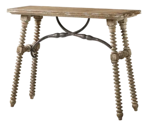 Rustic Farmhouse Console Table