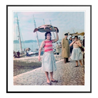 Toni Frissell 'Waterfront' Archival Pigment Print Framed in Black For Sale