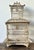 Chinoiserie Vintage Distressed Chinoiserie Metal Birdcage For Sale - Image 3 of 12