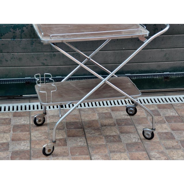 Folding Drinks Cart, 1970s For Sale - Image 11 of 14